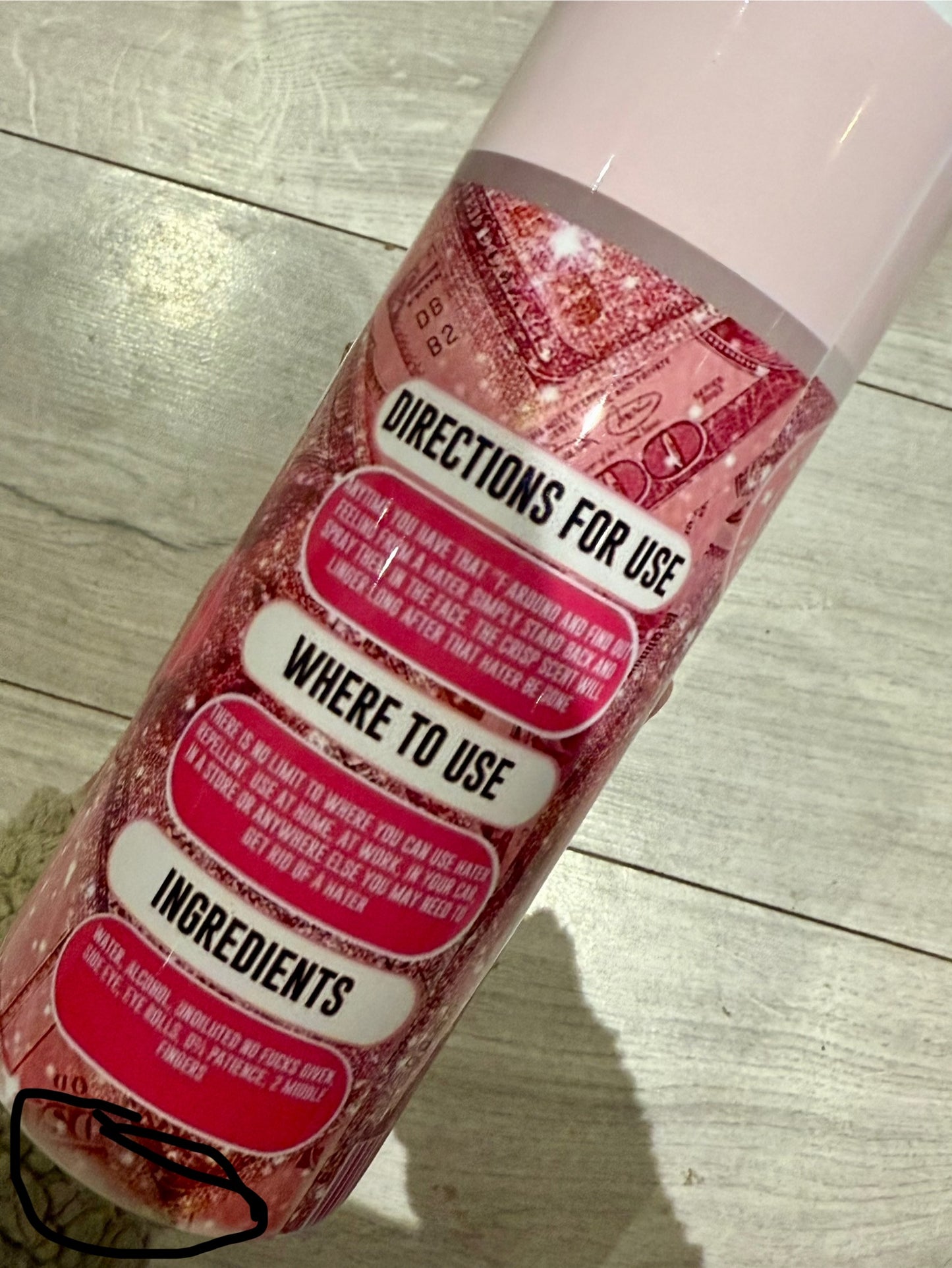 Hater repellent 20oz tumbler for hot or cold drinks, Clearance