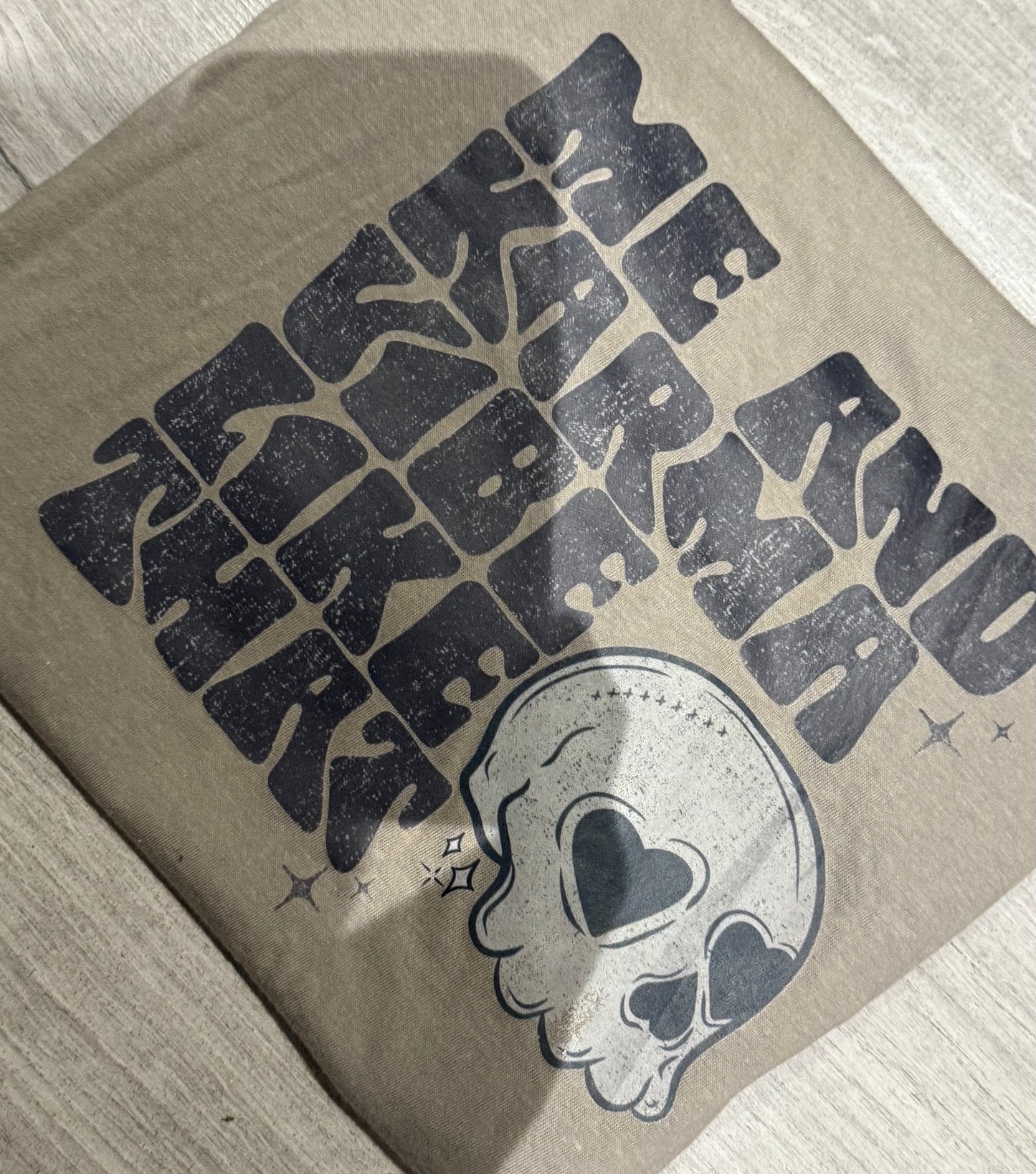 Me and karma t-shirt size M Clearance