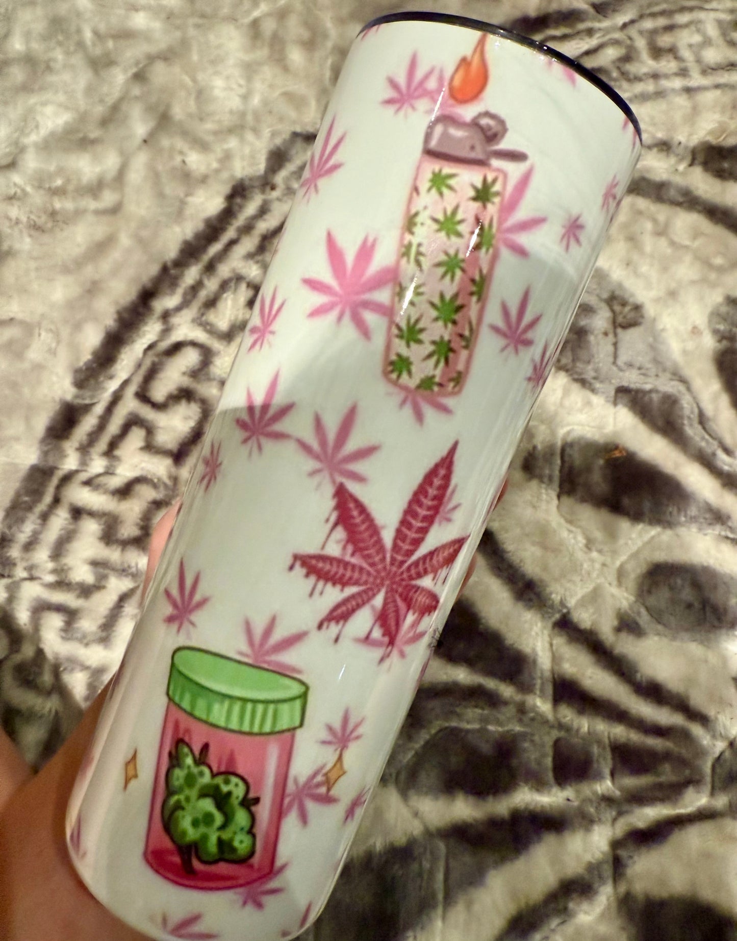 Puff Puff Pass tumbler 20oz, straight