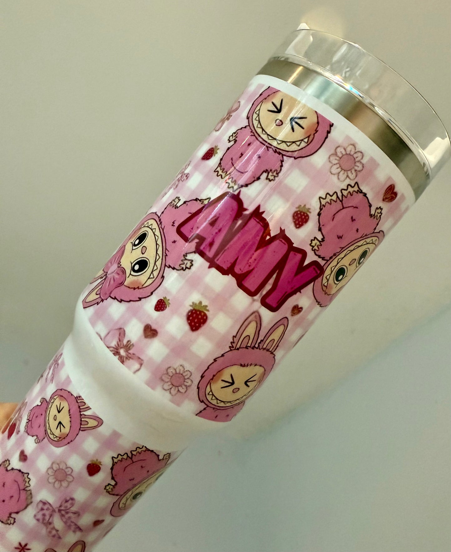 40oz Labubu tumbler