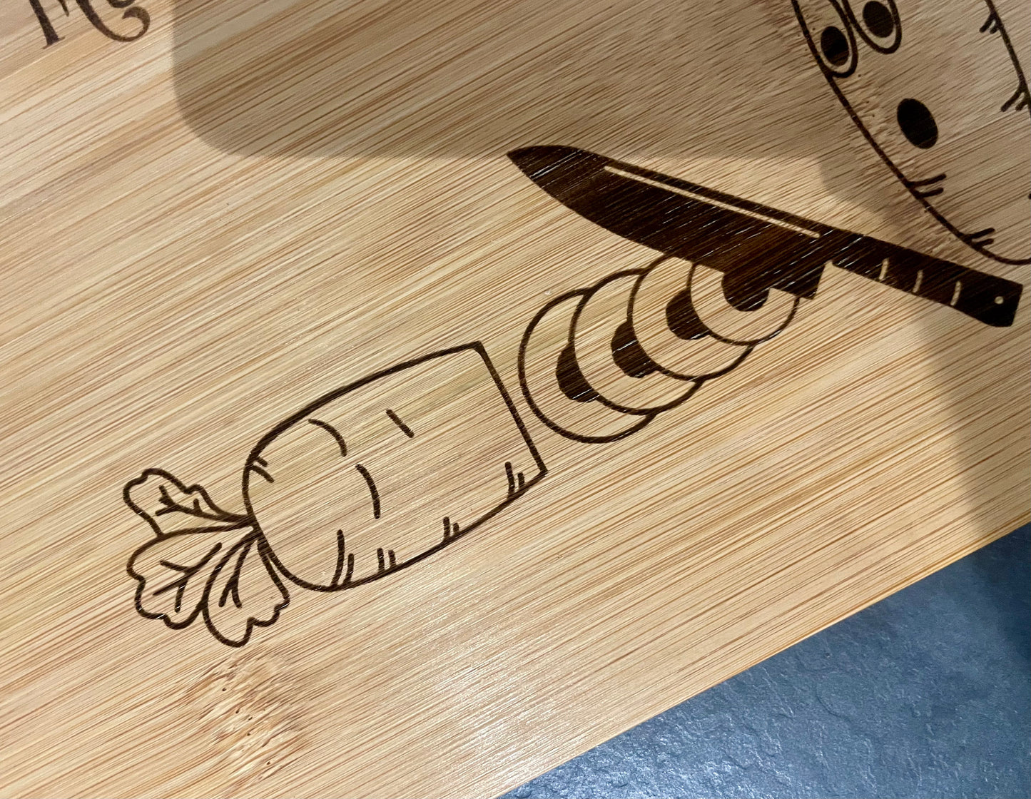 Vegetables chopping board, bamboo, home accessories