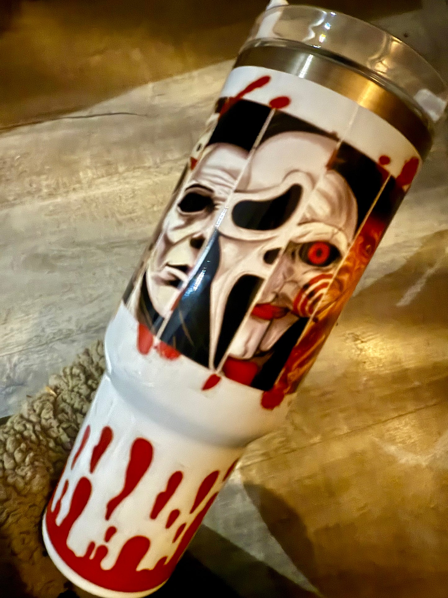 40oz spooky halloween tumbler