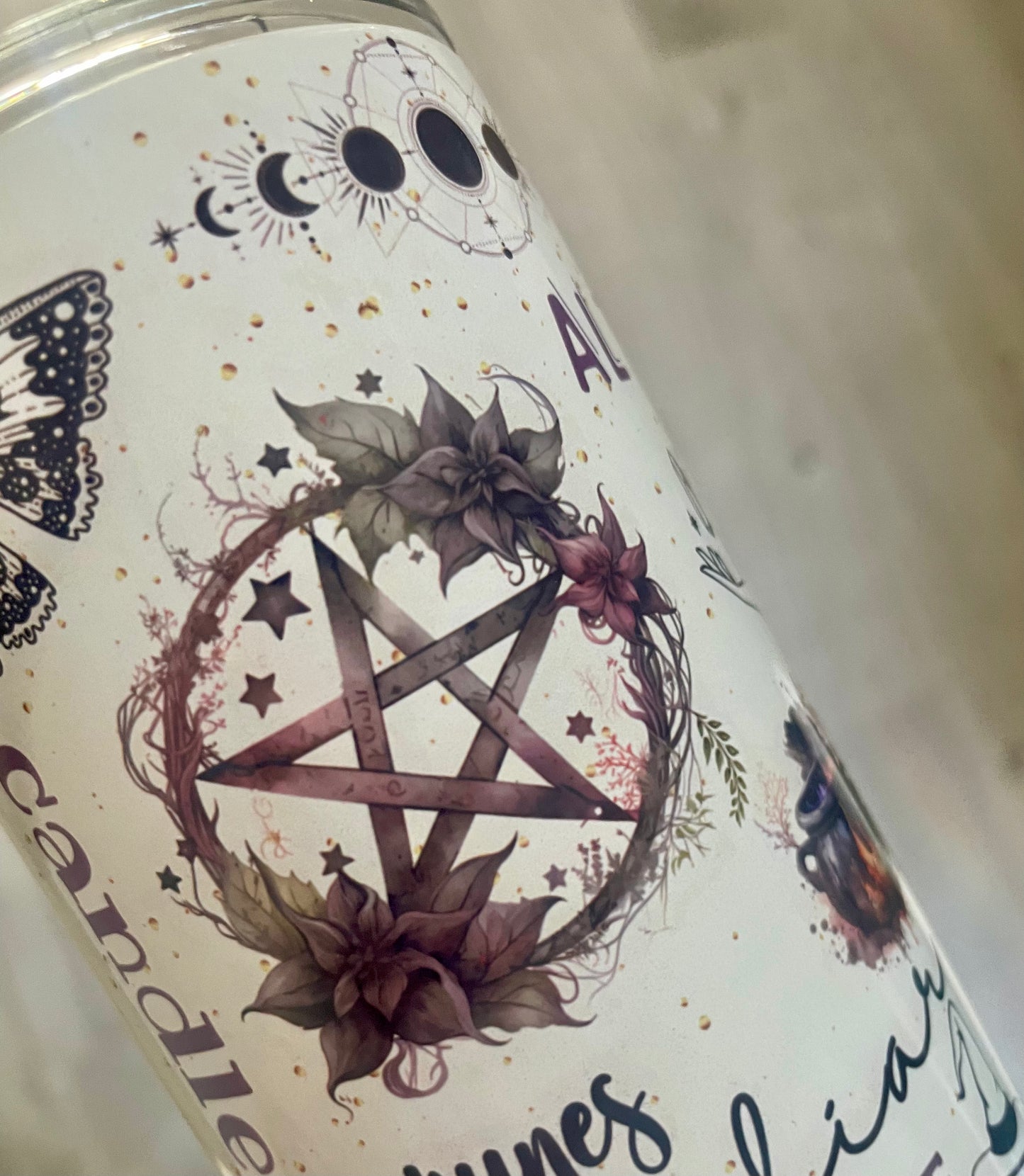 20oz straight tumbler; witch gift