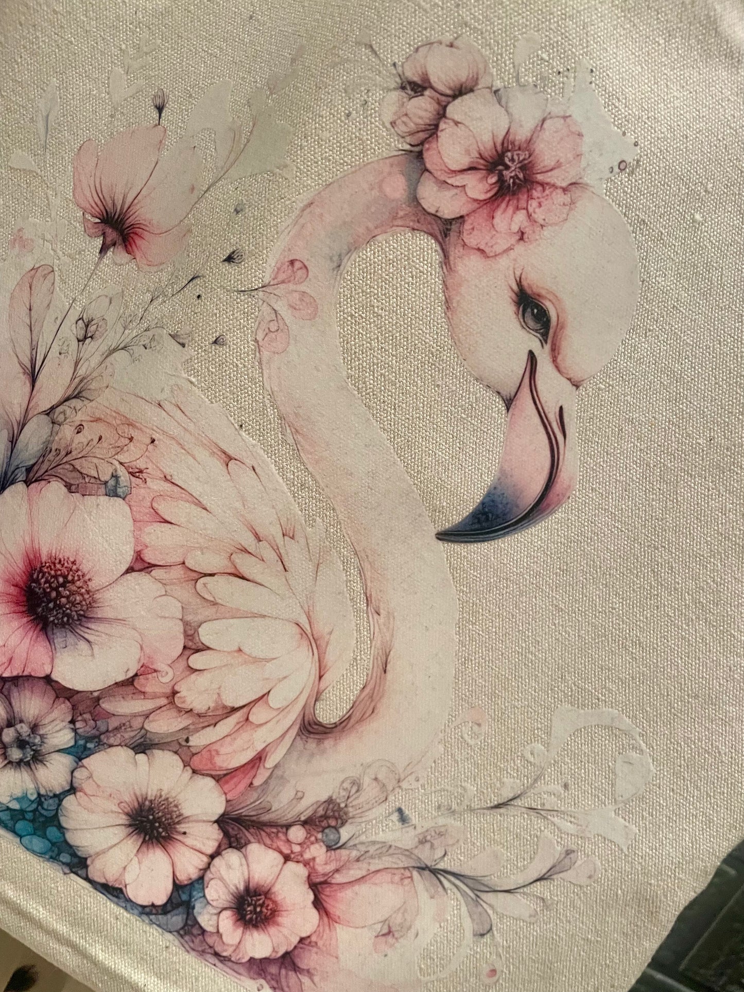 Flamingo tote shopper accessories