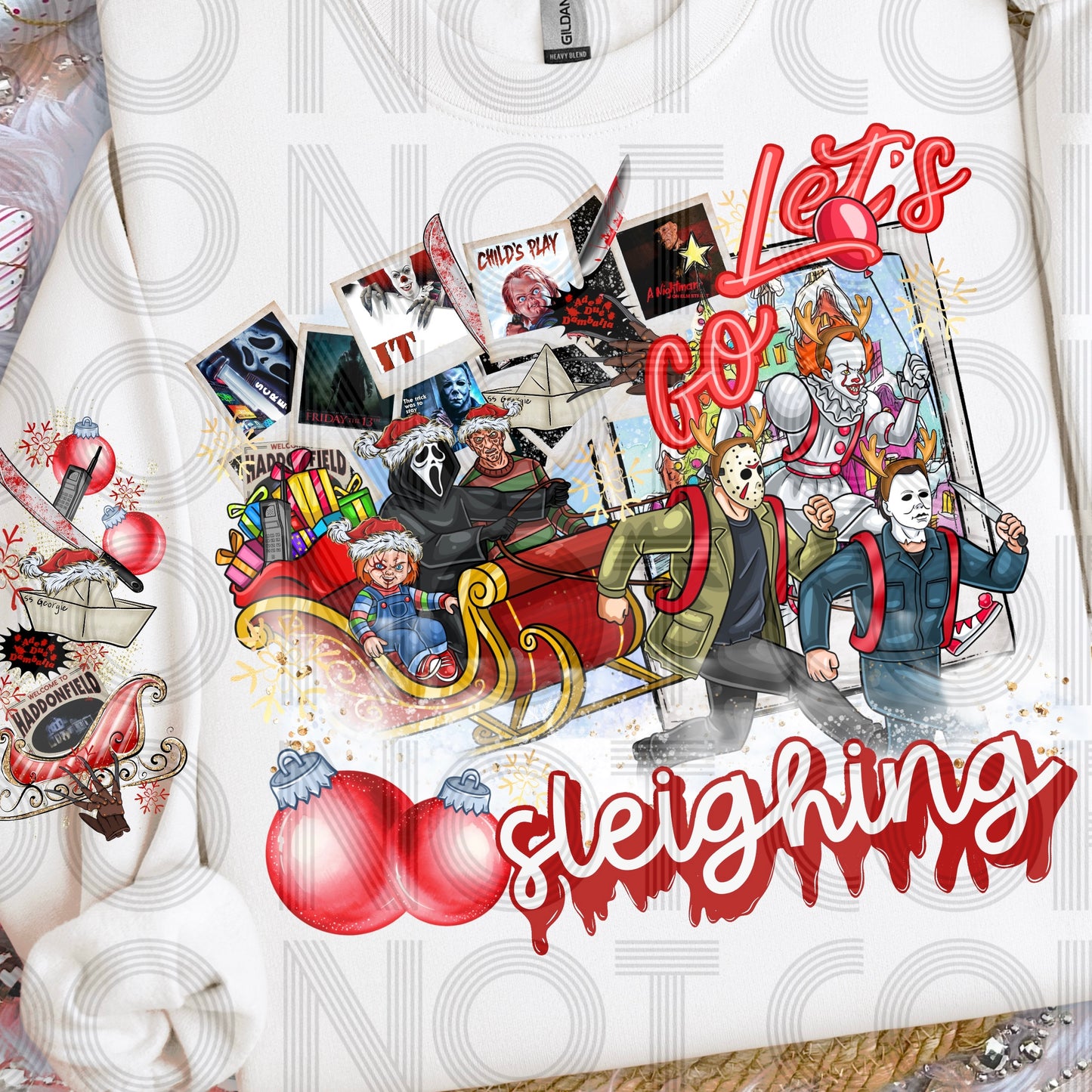 Christmas jumper Adult horror