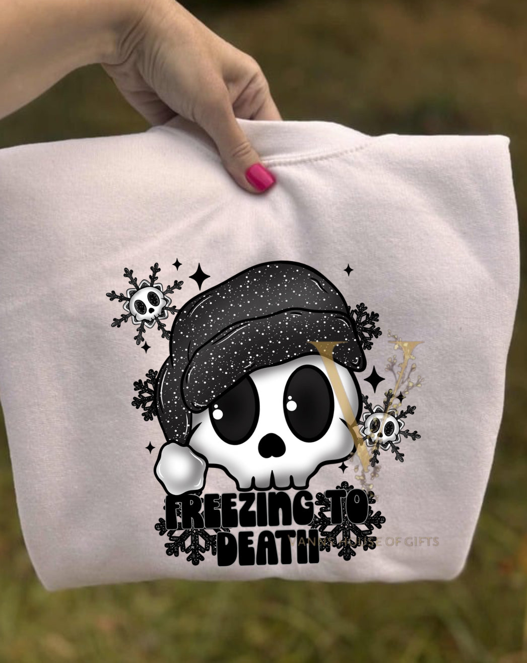 Freezing to death cute jumper christmas