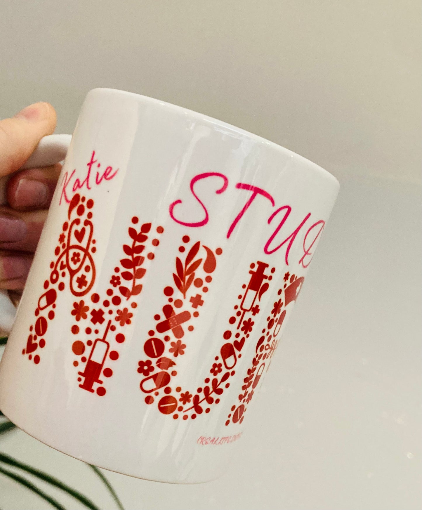 Student nurse personalised 11oz mug