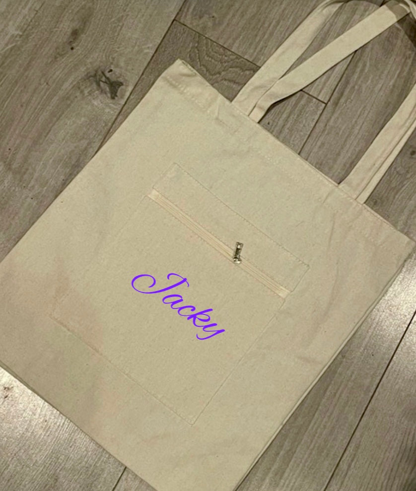 Flamingo tote shopper accessories