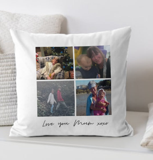 Love you Mum, Mother’s Day cushion gift