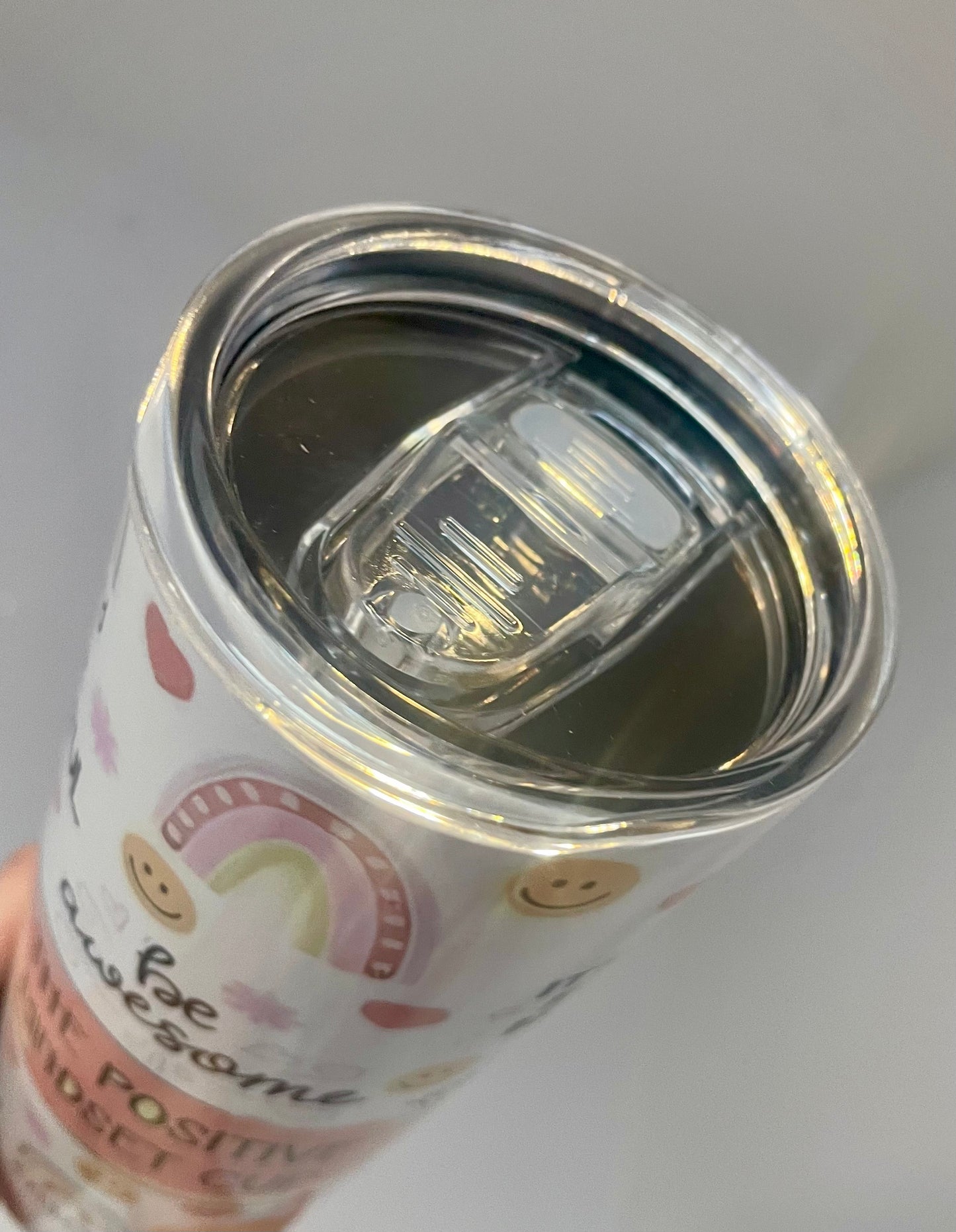 The positive mindset cup 20z tumbler