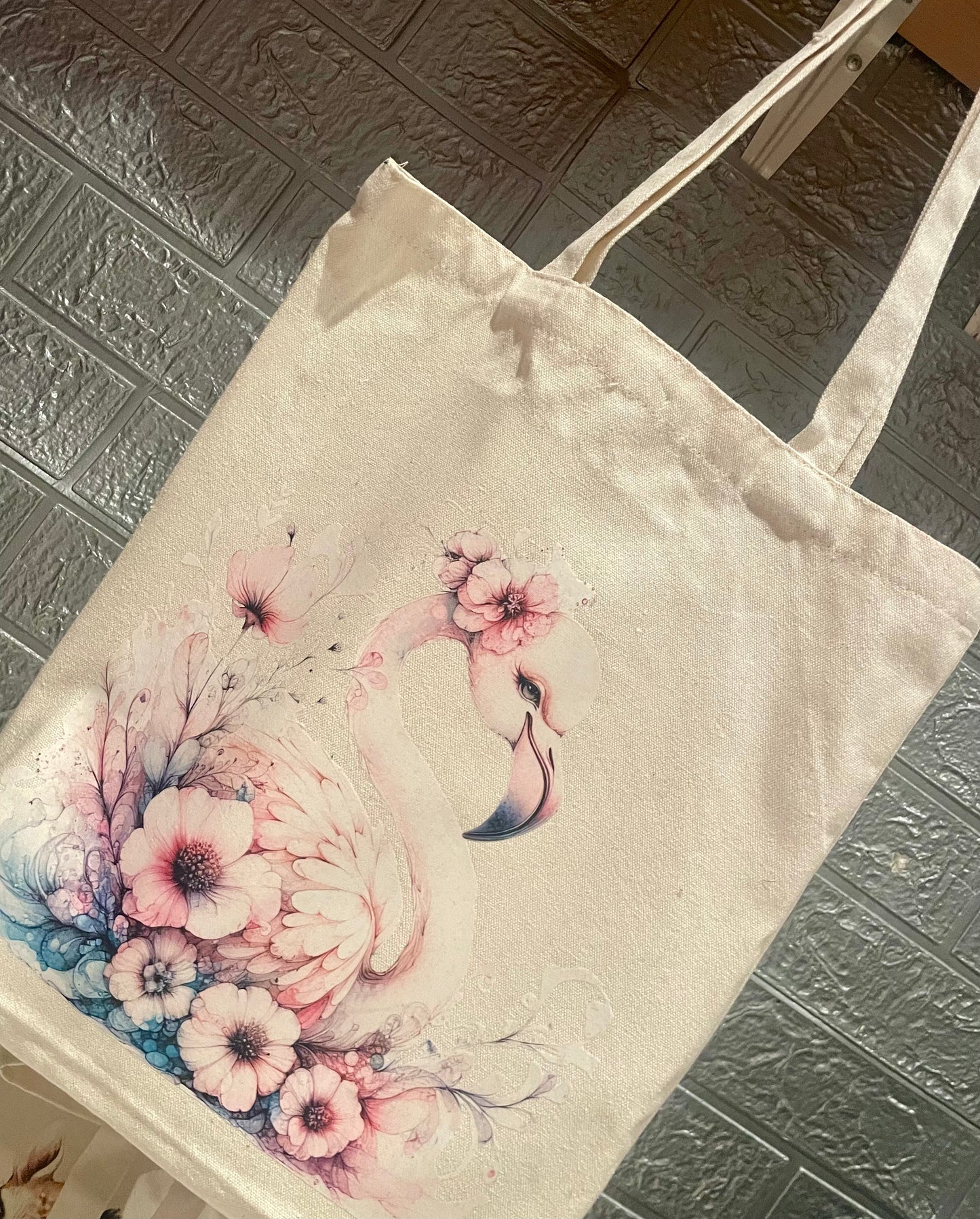 Flamingo tote shopper accessories