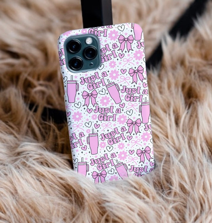 Just a girl phone case accessories