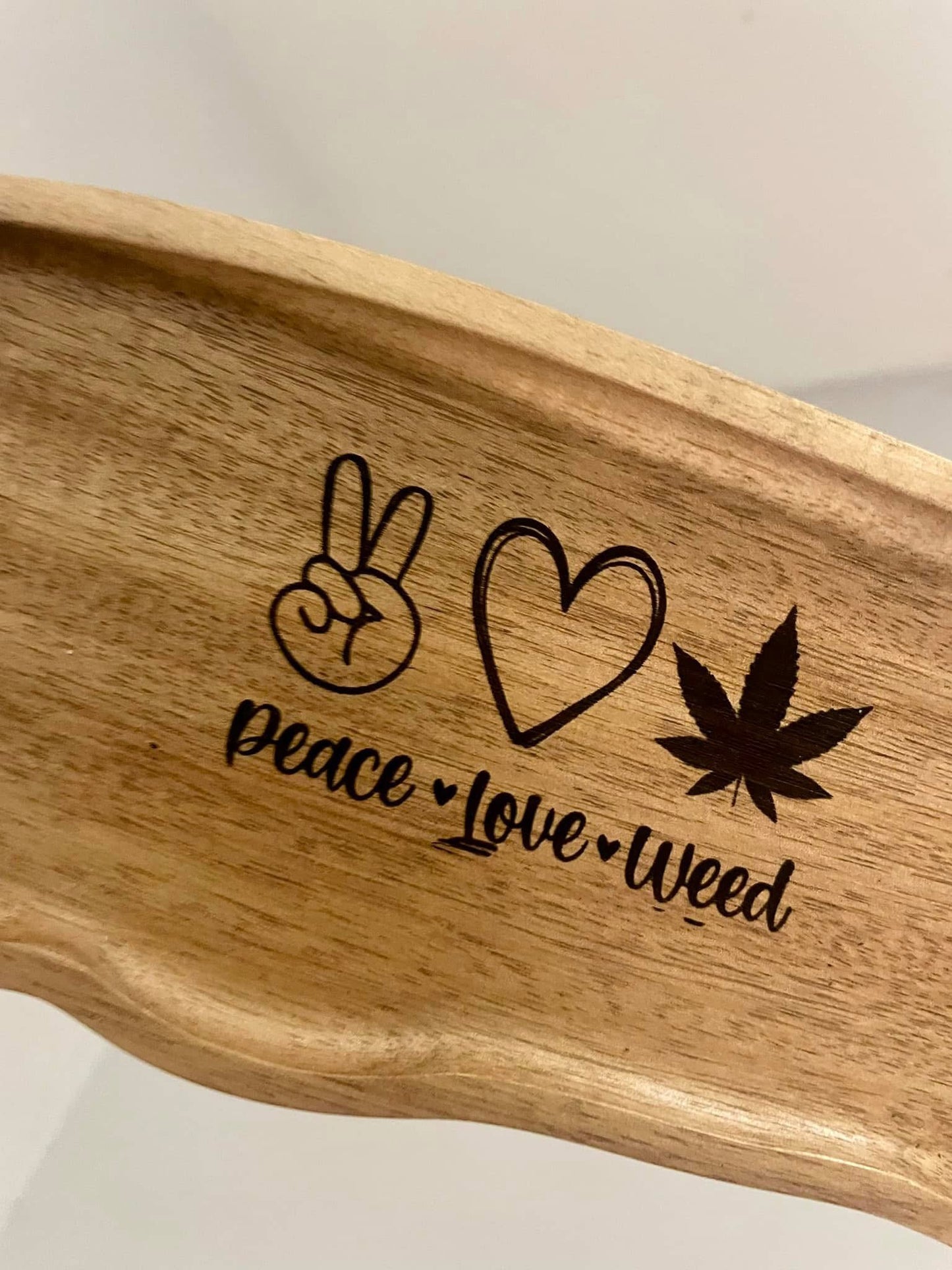 Peace & Love small tray home accessories