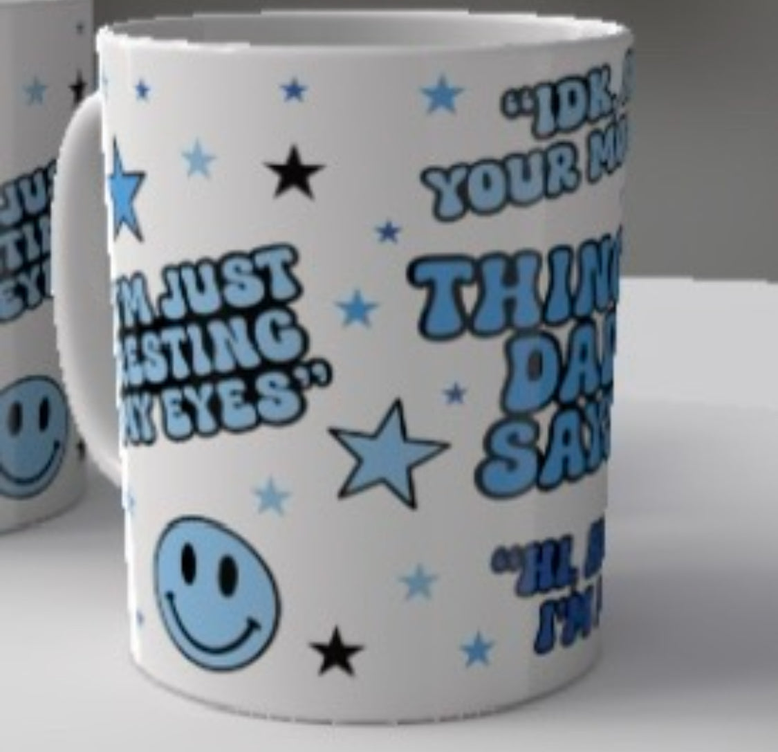 Things DAD SAYS mug, Father’s Day gift