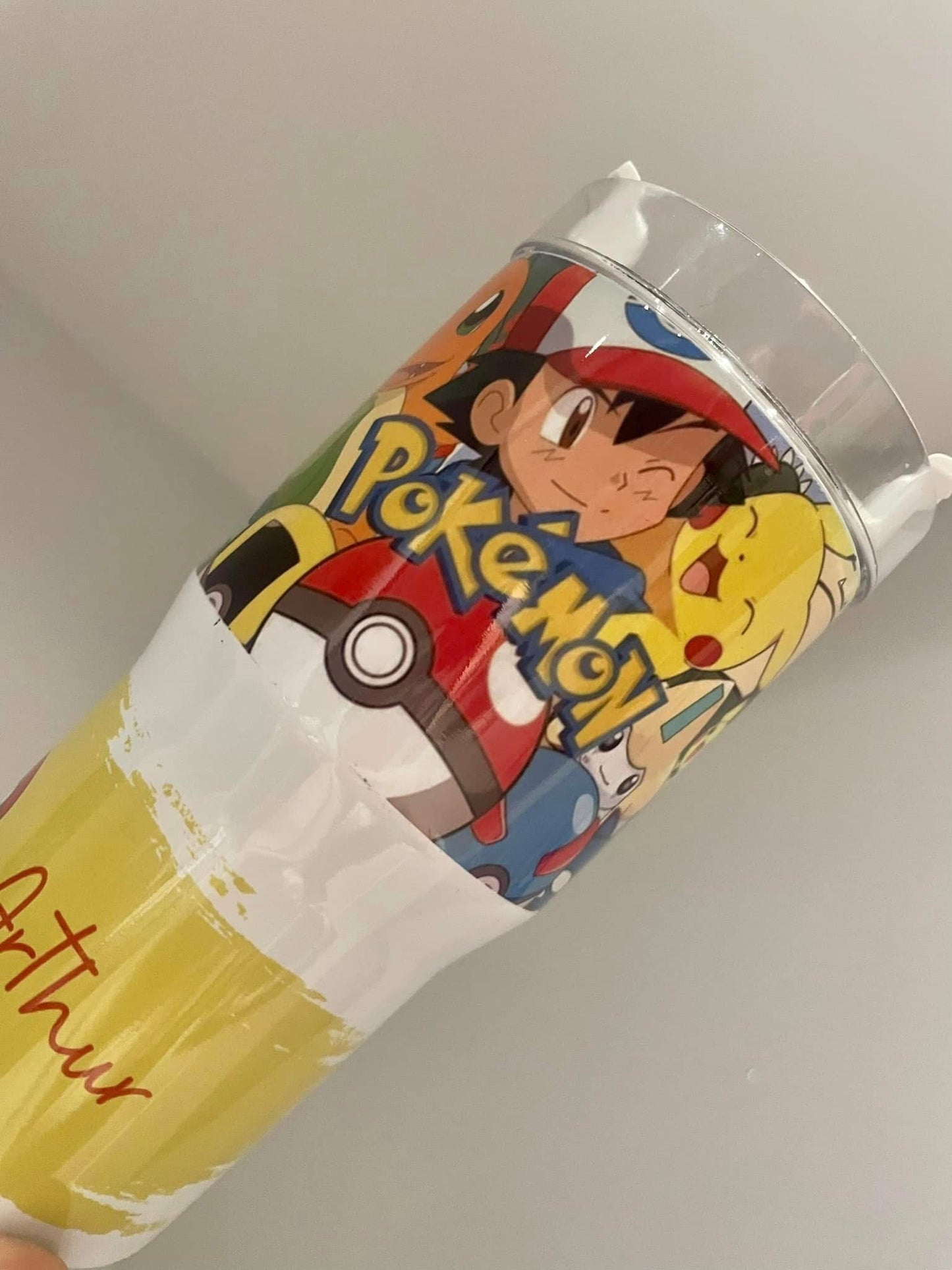 Personalised 20oz tumbler with handle