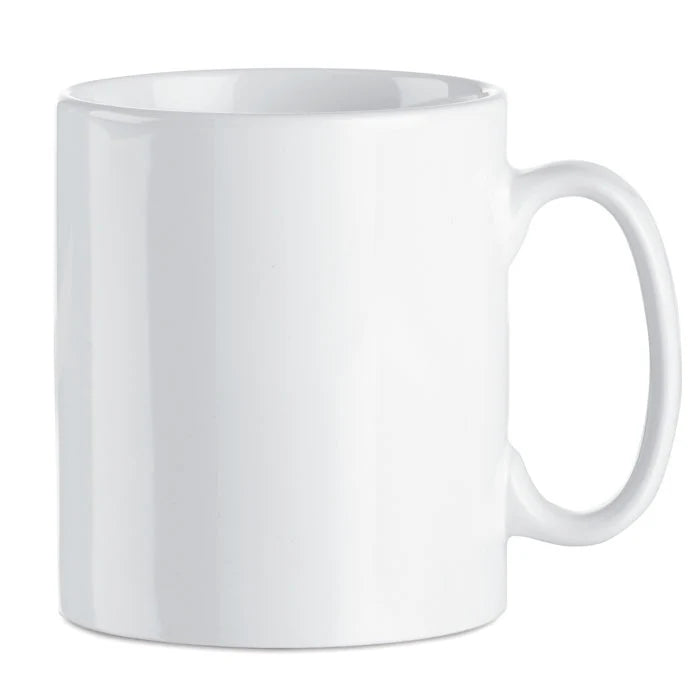 Custom white mug
