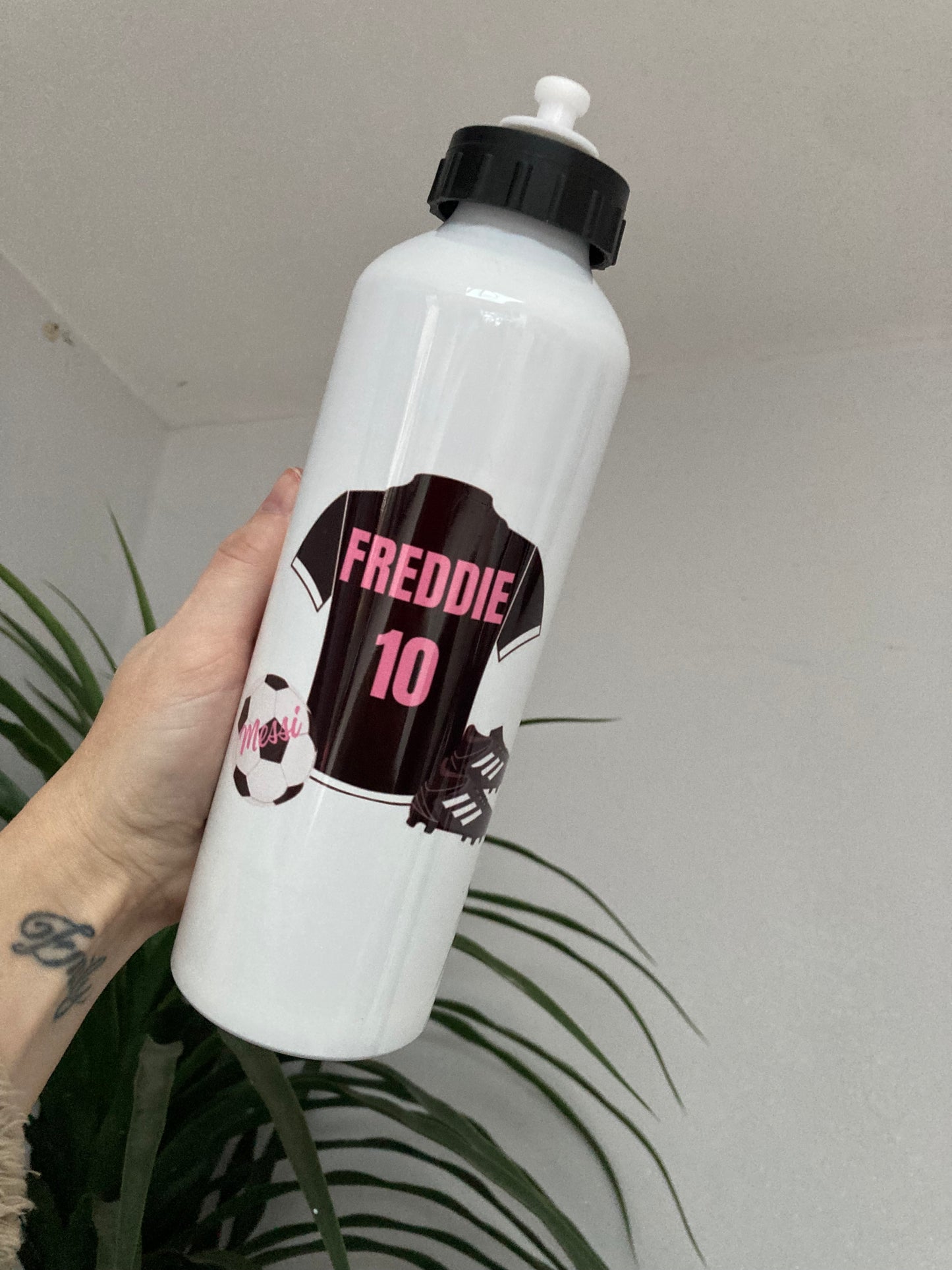 Football water bottle