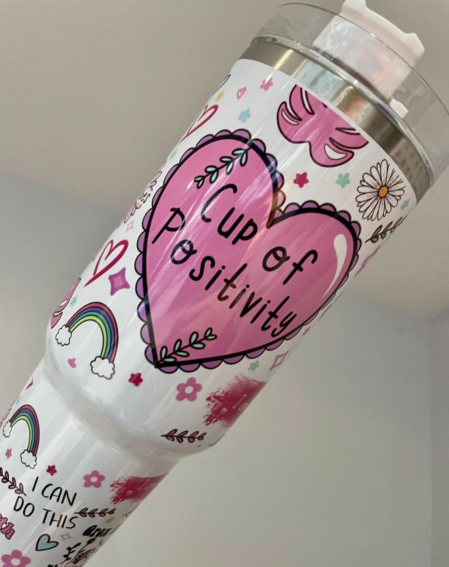 40oz Cup Of Positivity tumbler