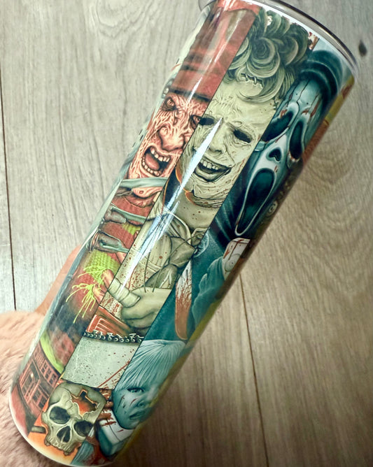 Horror 20oz tumbler straight
