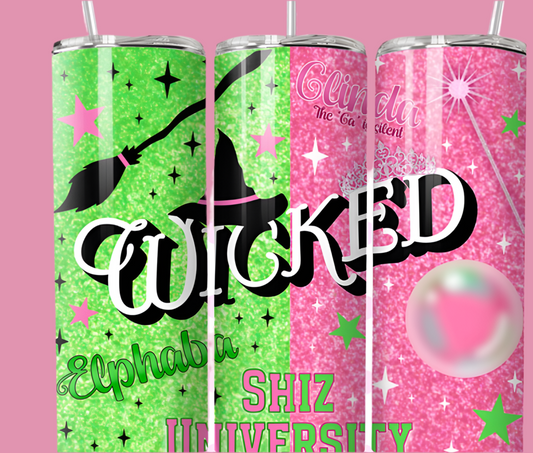 Musical, 20oz tumbler with lid & straw straight