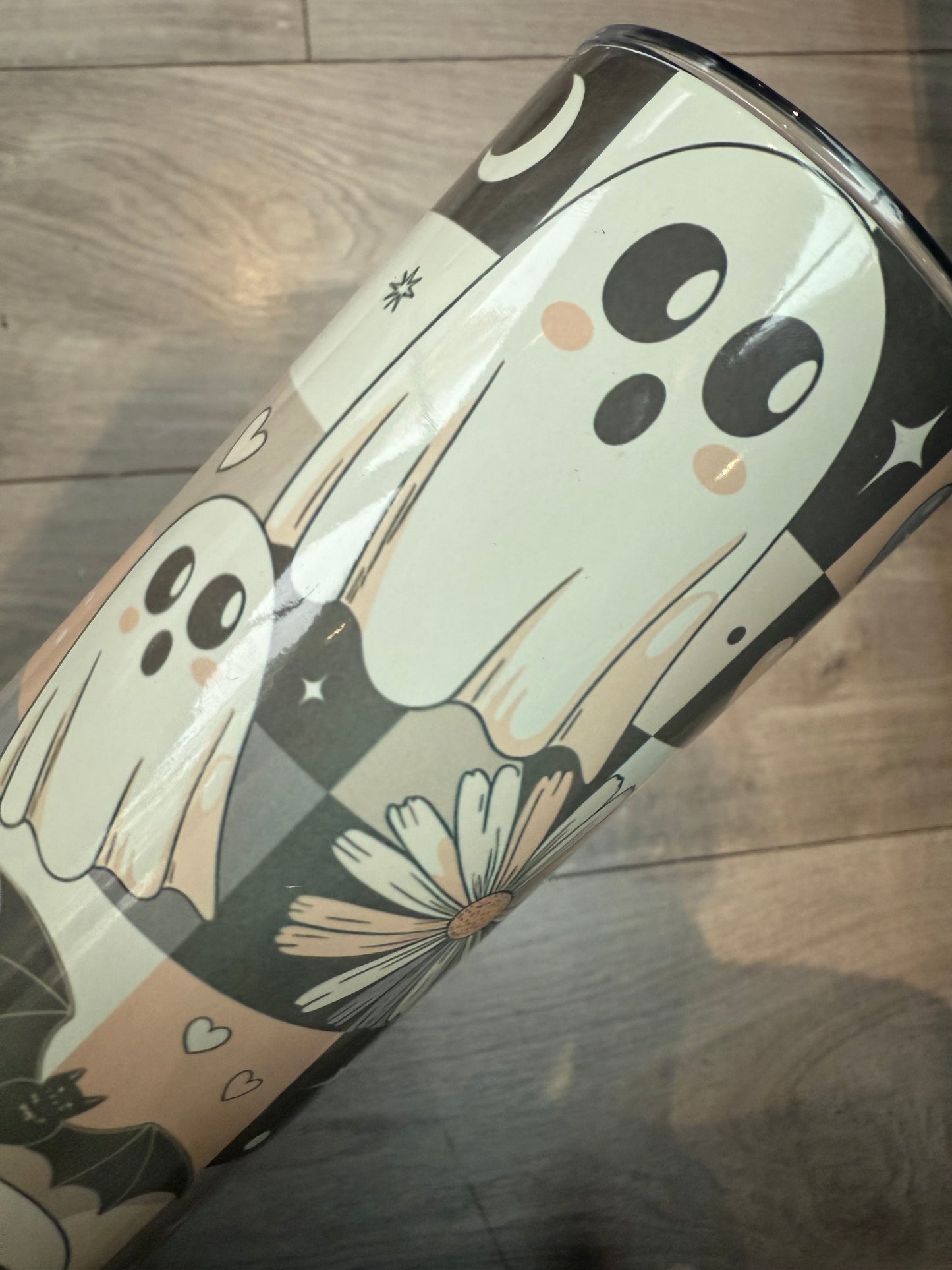 Retro ghost 20oz tumbler Clearance