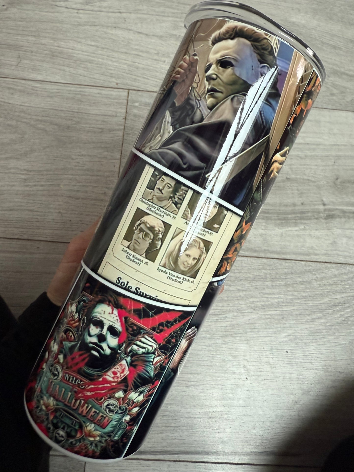 Horror 20oz tumbler straight