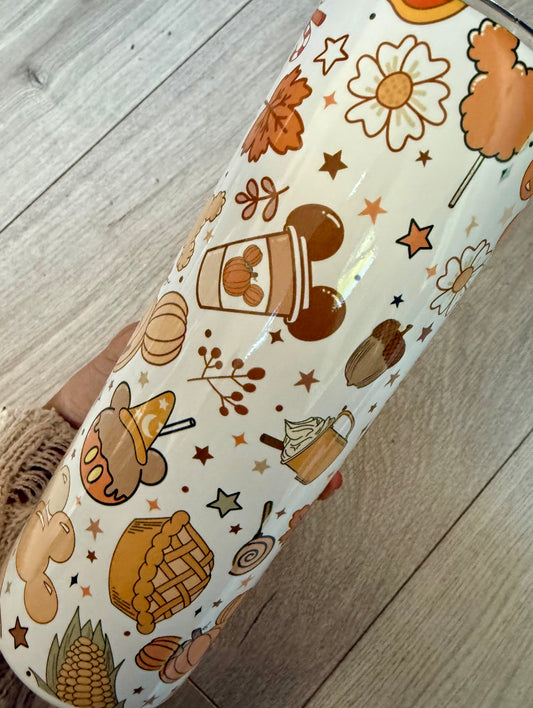 20oz autumn tumbler straight