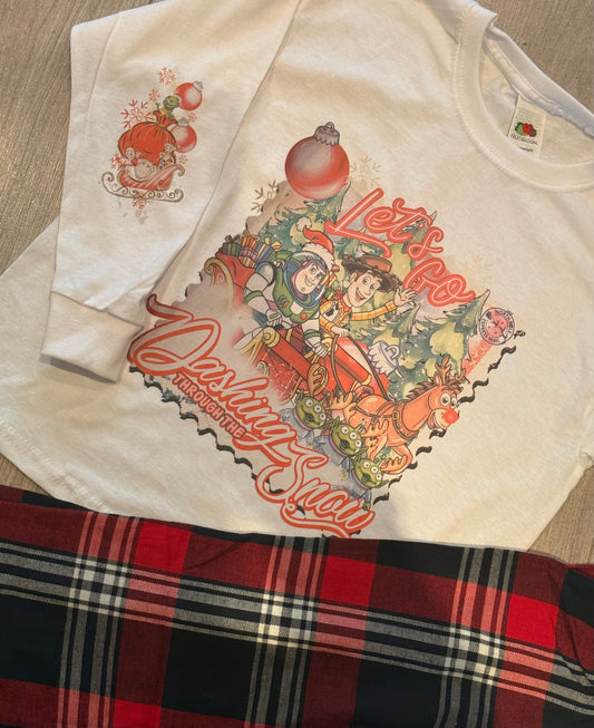 Christmas Pyjamas Personalised