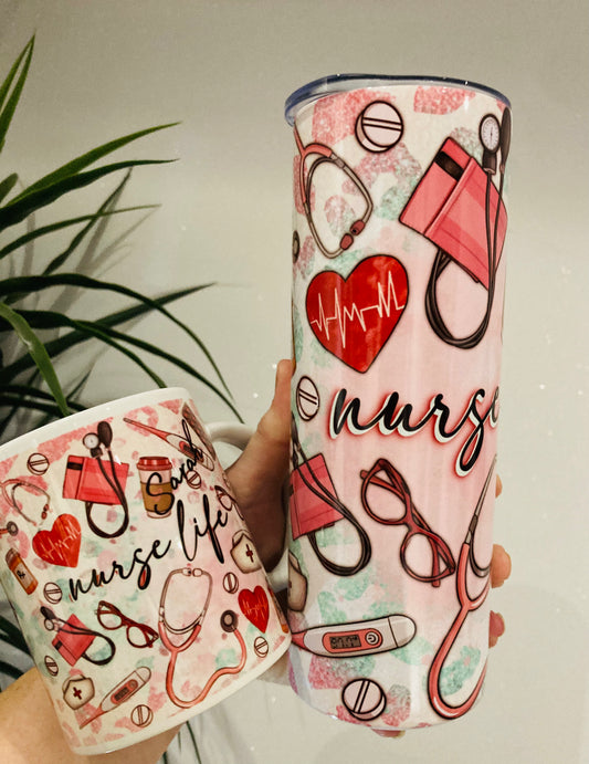 Nurse gift set with name- Self