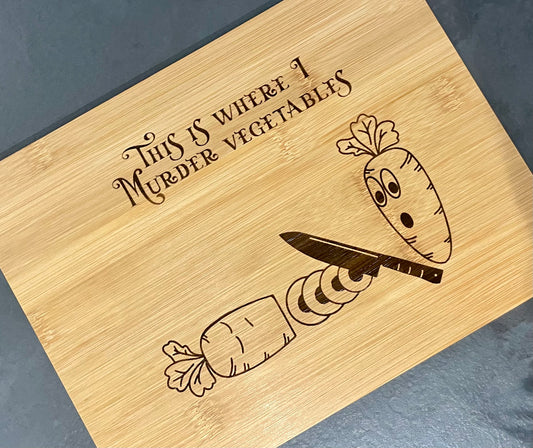 Vegetables chopping board, bamboo, home accessories
