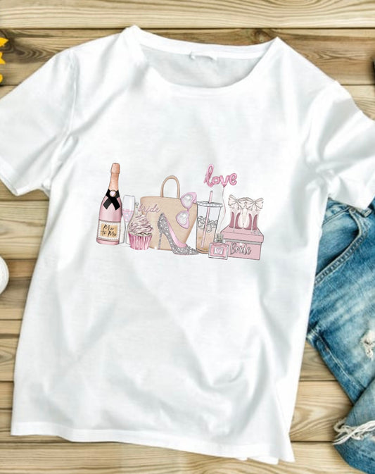 Bride adult t-shirt
