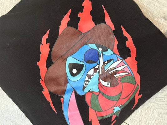 Cute horror jumper size m unisex adult clearance