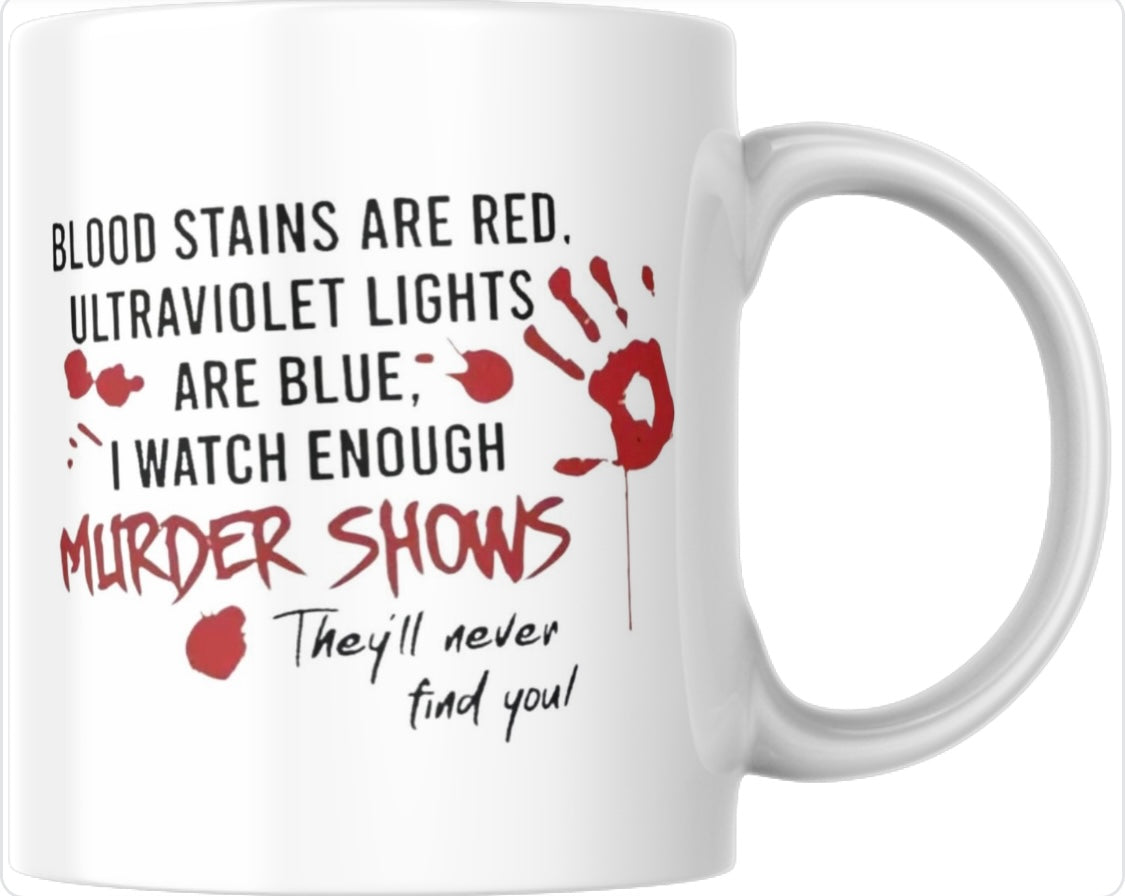 True crime 11oz mug