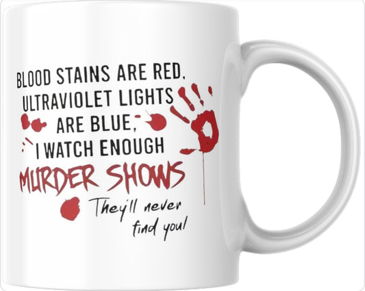 True crime 11oz mug