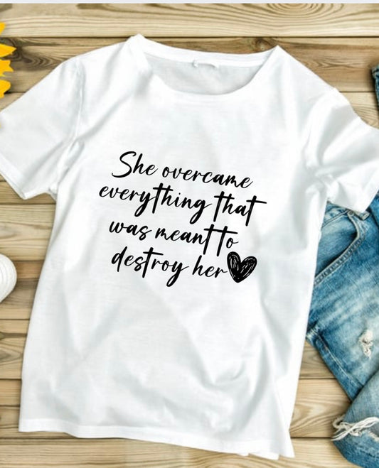 Positive quote adult t-shirt