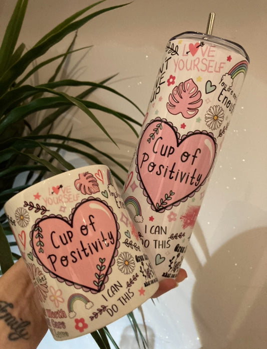 Cup of positivity set -Self love