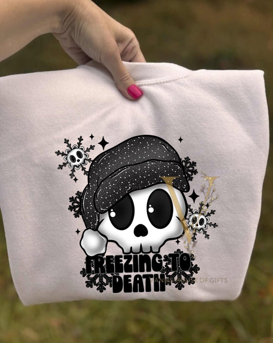 Freezing to death cute jumper christmas