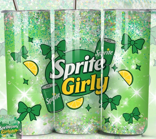 20oz straight tumbler; sprite