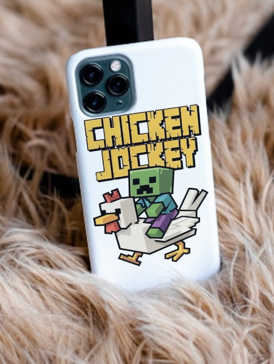 Chicken jockey style phone case accessories