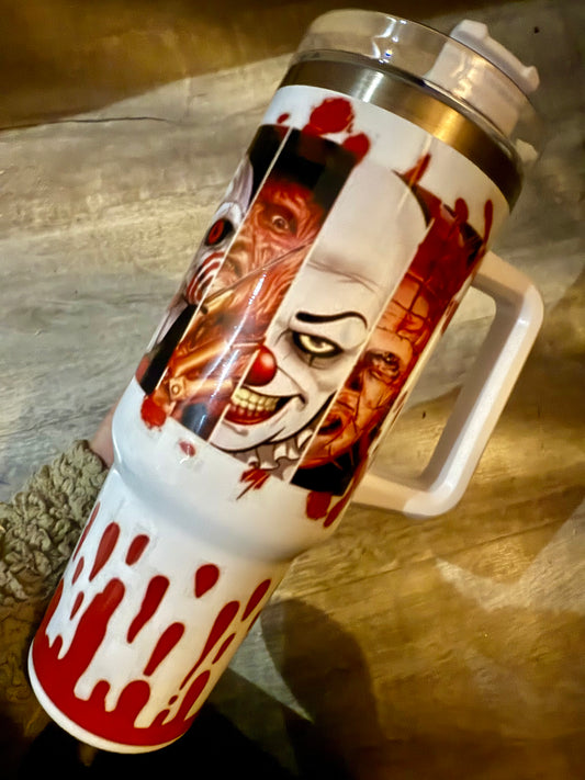 40oz spooky halloween tumbler