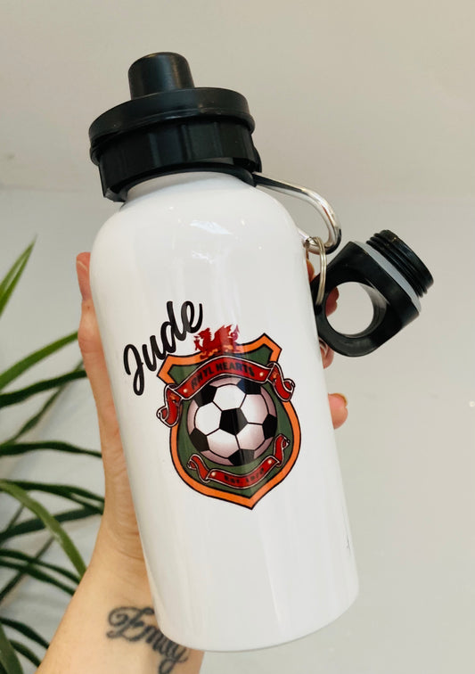 Football custom water bottle children’s