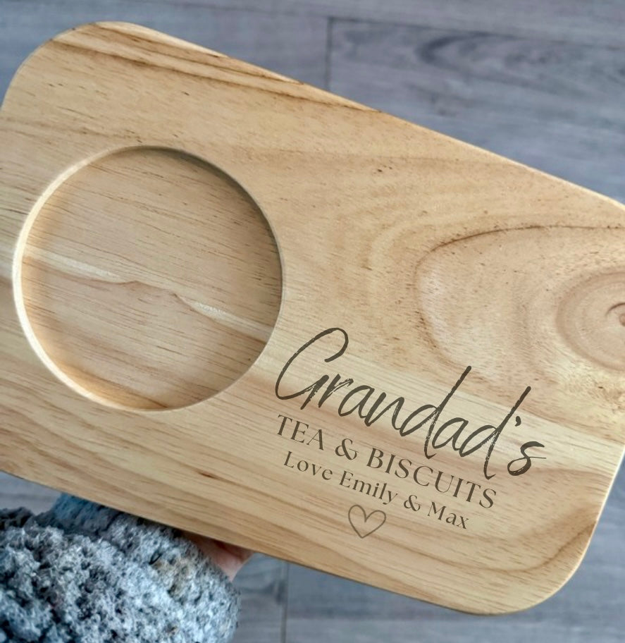 Christmas gift, Mug and biscuit board set.