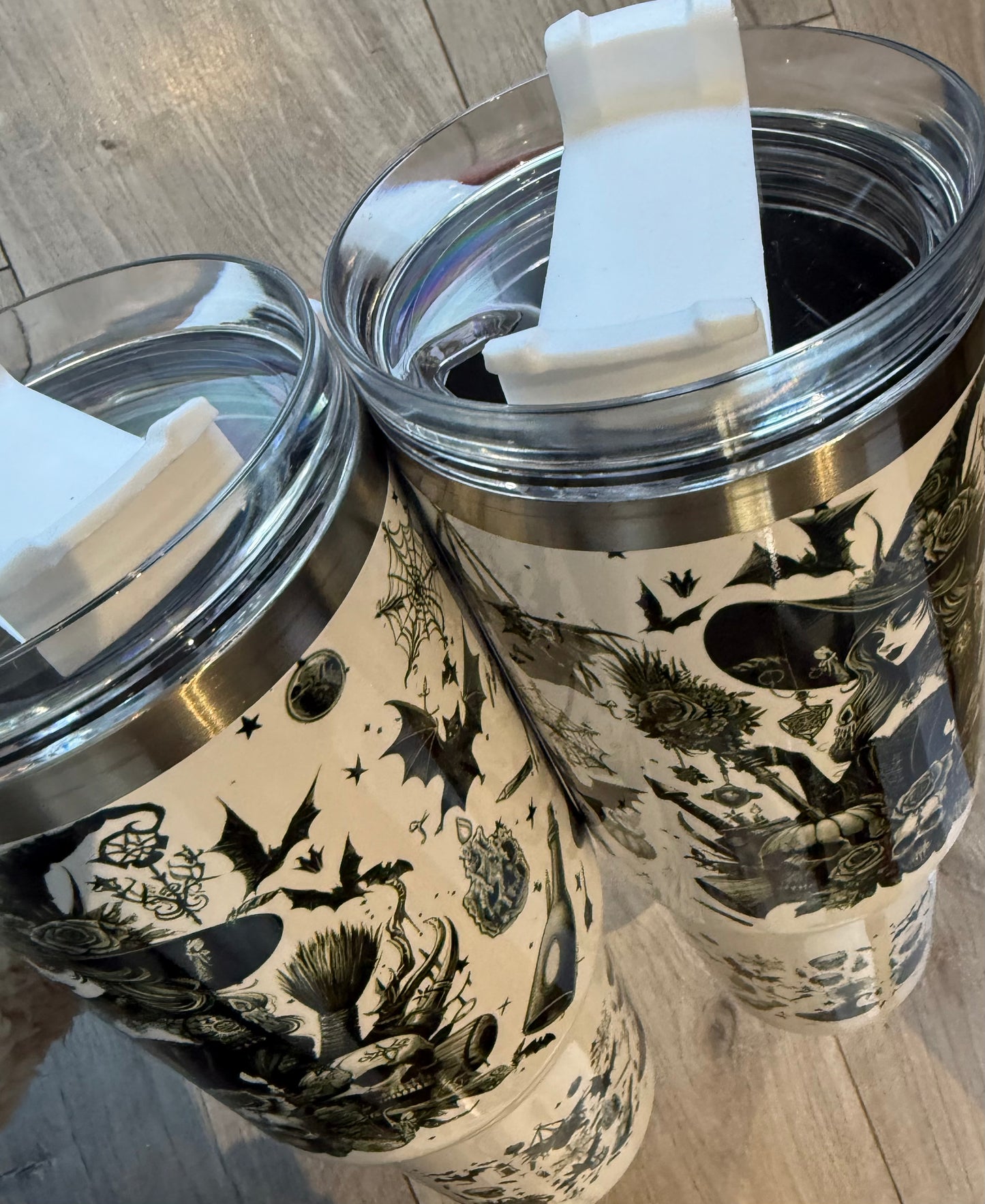 40oz tumbler witchy girl witches with handle