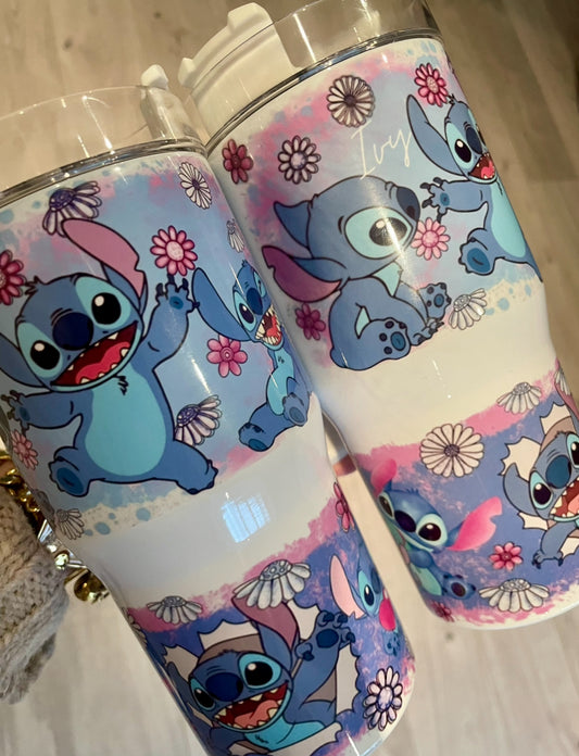 Personalised 20oz tumbler with handle