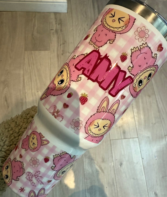 40oz Labubu tumbler