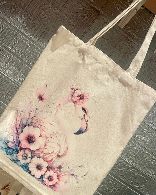 Flamingo tote shopper accessories