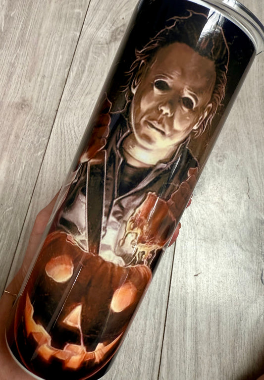 Halloween tumbler 20oz straight