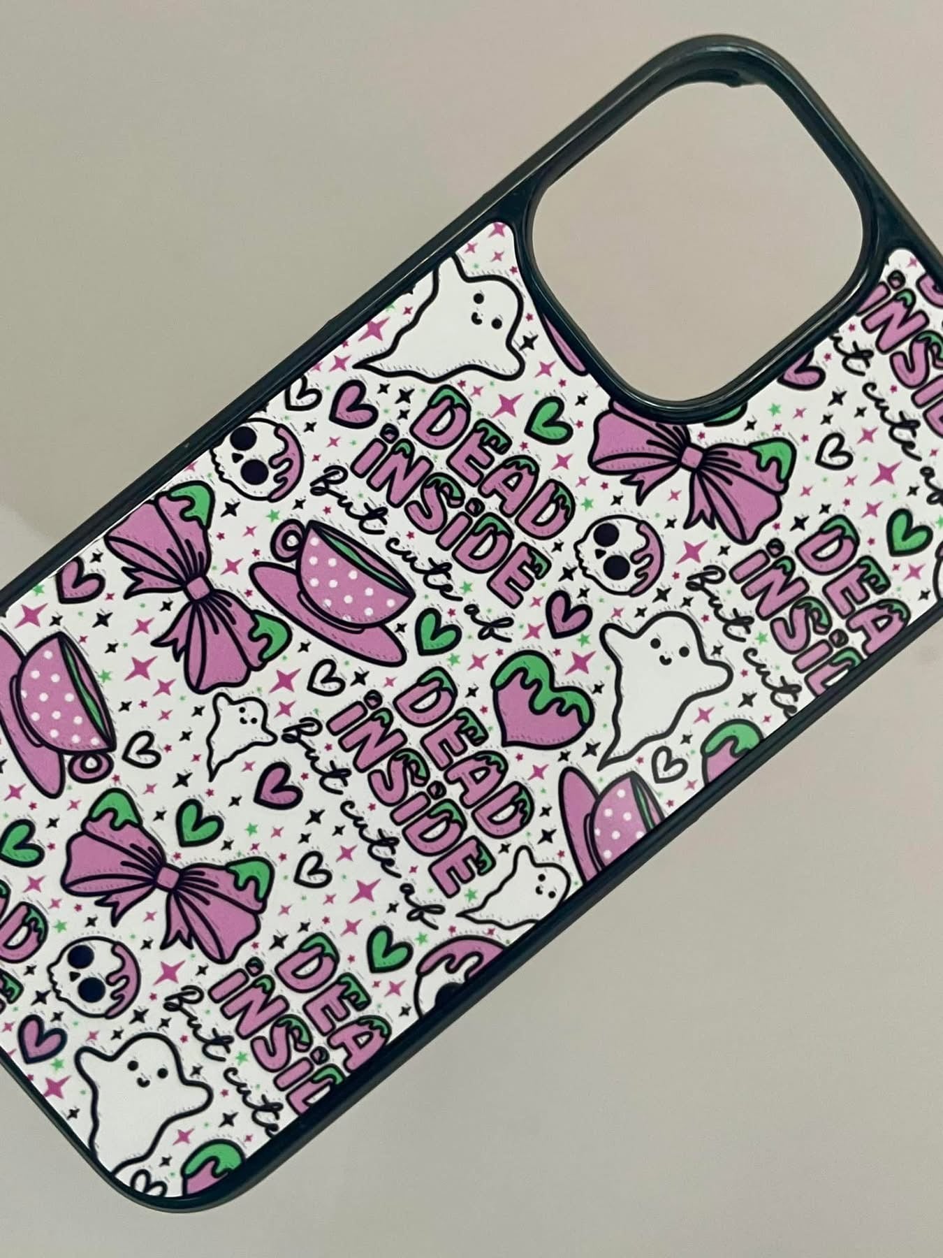 Dead inside but cute AF phone case accessories