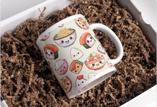 Sushi personalised mug