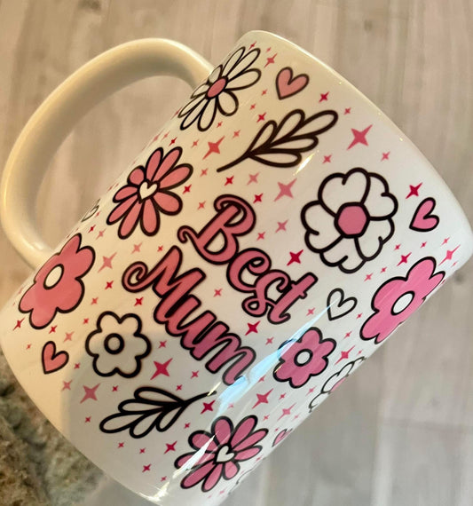 Best mum, Mother’s Day 11oz mug